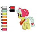 Young Granny Smith My Little Pony Embroidery Design